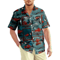 Pronalaženje Nemo tematskih majica za muškarce, pronalazak Nemo ljetne plaže Havajskih majica