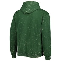 Unizirati divlji kolektivni lovac zeleni milwaukee Bucks tonalne kiseline pranje pulover hoodie