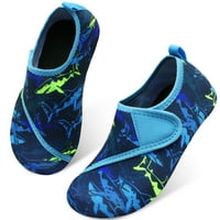 Barerun Kids vodene cipele Dječje dječake Vanjske brzo suhe bosonožne aqua čarape za sportsku plažu plivaju surf mornaricu 8-8. Toddler