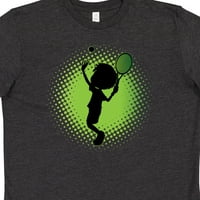 Inktastični teniser poklon Silhouette Boy Youth Majica