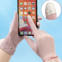 Parovi sunčanih rukavica ženske čipke Ljetni anti-ultraljubičasti tanki vanjski ekran na dodir na dodir