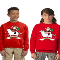 Neugodni stilovi Ugly Xmas džemper za djevojke dječake djeca mladića božićna pahuljica dukserica