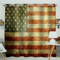 USA Grunge zastava zastava za zavjese za zavjese Jedna ploča jedan komad