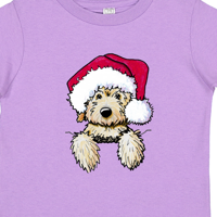 Inktastični kiniart Christmas GoldenDoodle poklon malih malih majica majica ili mališana