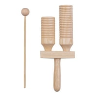 Amitonski udarci drveni blok tonske drvene udaraljke Muzički instrument Dječji muzički igračke sa maltetom
