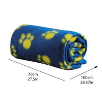 Bobe za kućne ljubimce Soft Slatko Print PET flis prekrivači za spavanje Mat pad za pse i mačke