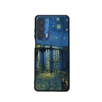 Vincent Van Gogh Iconic Art Telefon za telefon za žene Muškarci Pokloni, Mekani silikonski stil otporan na udarce - Vincent Van Gogh Iconic Art Case za moto ivicu