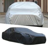 Kunyu Car Cover UV-otporna za zadebljana najlonska snijega Otporna na snijeg Potpuna SUV limuzina za