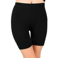 Yubnlvae hlače za žene Žene osnovne klizanje biciklske kratke hlače Kompresioniranje nogavica Yoga kratke