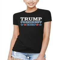 Junior's Trump Predsjednik TV Crna majica 3x-velika crna