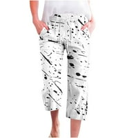Veleprodaja Kiplyki Žene Capris elastične hlače Ravne hlače sa širokim nogama hlače