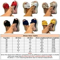 Lacyhop ženska platforma slajdovi luk papuče sandale plaže dame djevojke cipele
