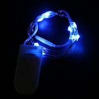 Kiplyki LED bakrena žica svjetlo dugme za svjetlo BO poklon bo ukrasni lagani niz božićne božićne šarene