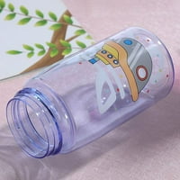 AKOADA 480ml Kids Croll Creative Cartoon Thring za hranjenje beba sa slamkama za boce vode na otvorenom dječje krigle