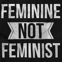 Ženska a ne feministička konzervativna zip hoodie dukserica žene brisko brendovi 2x