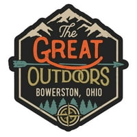 Bowerston Ohio The Great na otvorenom dizajn naljepnica vinilne naljepnice