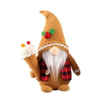 Mouyce božićne dekor bezsečne gnome lutke simpatični privjesak Netkani božićni ukrasi Kućni ukrasi