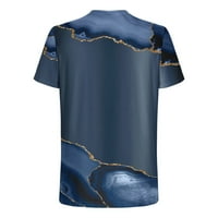 3D tiskane majice za muškarce, muške ljetne udobne dnevne vrhove kratkih rukava Crewneck tees casual
