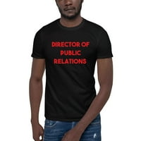 3xl Crveni direktor za odnose s javnošću s kratkim rukavom majica majica po nedefiniranim poklonima