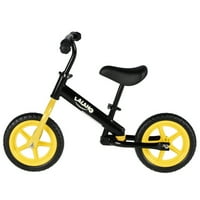 Bilans bicikl bez bicikla za pedale ili djecu dob do godina, 11 točkovi, žuti
