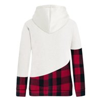 Duksevi za ženske ležerne čvrste boje kontrast dugih rukava modni jesen i zimski pulover