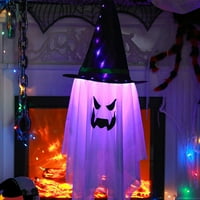 Halloween Dekoracije Vanjska svjetla - LED vještica hat Halloween String svjetla DIY privjesak horor