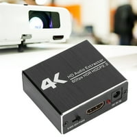 Audio ekstraktor, aluminijski audio izlaz 4K HD multimedijski sučelje za HD multimedijski interfejs audio ekstraktor za audio