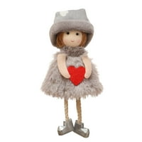 Heiheiup Doll Valentine's Dekoracije za poklon Dan Angel Božićna lutka Dan Majčin kućni dekor kćer Božićni