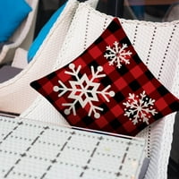 Bacanje jastuka navlake božićne božićno stablo božićni čarapa festival jastučnice za jastuk za porodicu
