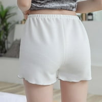 Modne žene tanke hlače Ležerne prilike čvrste rastezmerne kratke hlače