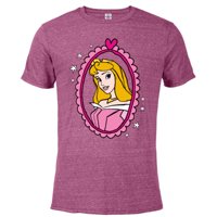 Disney Princess Sleep Beauty Aurora Portret Majica - Pomiješana majica kratkih rukava za odrasle - Prilagođeno-bobica