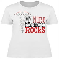 Moja medicinska sestra praktikant stijene majice žene -image by shutterstock, ženska mala