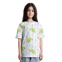 Dinosaur Cute Tee grafički dječaci Djevojke 3D grafičke majice vrhovi za djevojku