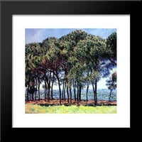Borove drveće, kape d'Antibes uramljena umjetnost print Monetom, Claude