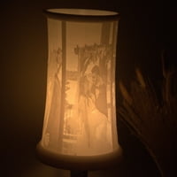Prilagođena silofanska lampa, 3D štampana fotografija lampica