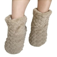 Woobling unise krznene papuče čizme Muške žene Zimske tople zatvorene čizme