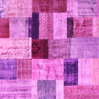 Ahgly Company Zatvoreni pravokutnik patchwork ružičasti prelazne prostirke, 8 '10'