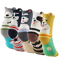 Čarape Žene Slatki životinjski uzorak Štampano crtane pletene pamučne mješavine modne čarape Multicolor