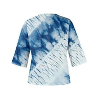Ležerni cool na proračun Himyway Womens Ljetni vrhovi Ženska majica Bluza Ležerne prilike Ležerne duljine