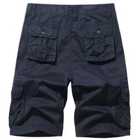 Muške tegorne kratke hlače Modne više džepne hlače s pet point kratkih hlača Ležerne prilike na otvorenom