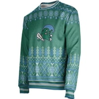 Muški zeleni tulanski zeleni talas pulover dukserice