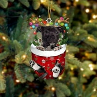 Kokovifyves Domaći dekor Smiješni ukrasi božićne drvve, pogodno za pse - pokloni za ljubitelje za pse