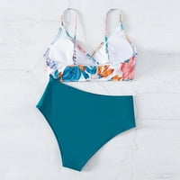 Žene kupaće kupaje bez granica kupaće kostime MI & MECT odvaja Halter Beach Navty M