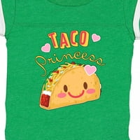 Inktastična taco princeza - slatka taco poklon dječji dječak ili dječji dječji bodysuit