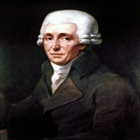Franz Joseph Haydn n. Austrijski kompozitor. Ulje na platnu, 1799. godine, Johann Carl R_Ssler. Poster