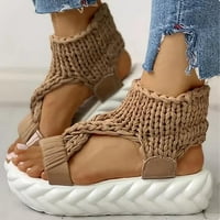 Katalem sandale kline pete za žene Debele sandale Platform dame modne dne sandale Žene cipele masline