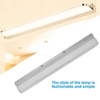 Vruće akrilno ogledalo zaglavlje bijele LED kupaonicom Vanity šminka zidna montaža ispraznost AC 86-265V