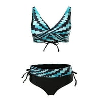 FVWitlyh bikini setovi za žene muškarci i žene koje odgovaraju kupaćim kostima dva halter kupaći kostim