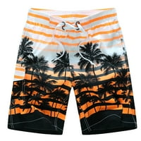 Ausyst muški kratke hlače Ljeto čišćenje muške ljetne tanke hlače na plaži za brzo sušenje Ležerne prilike