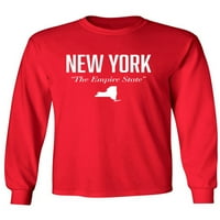 New York The Empire Državna majica dugih rukava